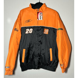 Vintage Tony Stewart Home Depot #20 NASCAR Orange Black Chase Authentics L NWT